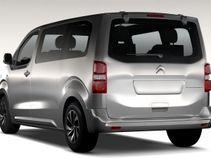 citroen spacetourer l2 2017 3Dモデル