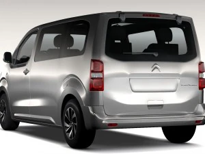 citroen spacetourer l2 2017 3D Model