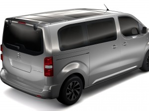 citroen spacetourer l2 2017 3Dモデル