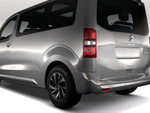 citroen spacetourer l2 2017 3Dモデル
