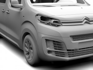 citroen spacetourer l2 2017 3Dモデル