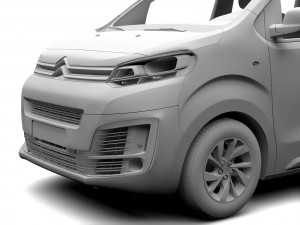 citroen spacetourer l2 2017 3Dモデル