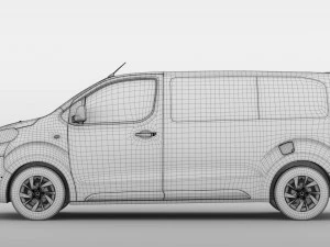 citroen spacetourer l2 2017 3D Model