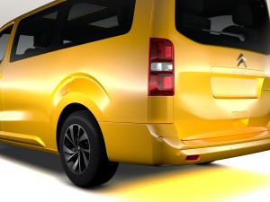 citroen spacetourer l3 2017 3D Model