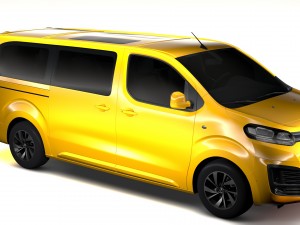 citroen spacetourer l3 2017 3D Model