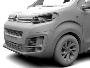citroen spacetourer l3 2017 3D Model