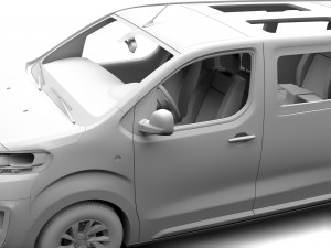 citroen spacetourer l3 2017 3D Model