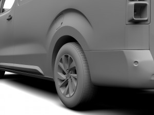citroen spacetourer l3 2017 3D Model
