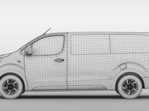 citroen spacetourer l3 2017 3D Model