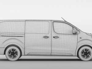 citroen spacetourer l3 2017 3D Model