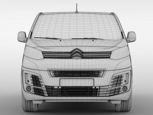 citroen spacetourer l3 2017 3D Model