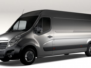 opel movano l3h2 van 2016 3D 모델