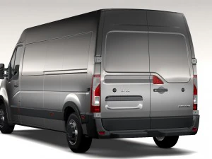 opel movano l3h2 van 2016 3D Model