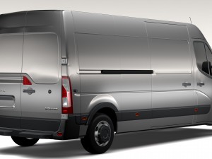 opel movano l3h2 van 2016 3D 모델