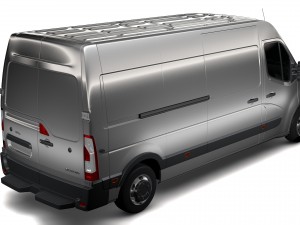 opel movano l3h2 van 2016 3D 모델