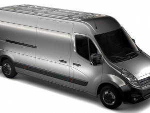 opel movano l3h2 van 2016 3D 모델