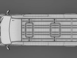 opel movano l3h2 van 2016 3D Model