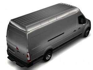 opel movano l4h3 van 2016 3D Model