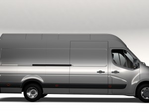 opel movano l4h3 van 2016 3D 模型