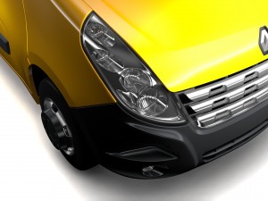 renault master l3h2 van 2010 Modèle 3D