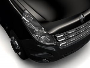 renault master l4h3 van 2010 Modelo 3D