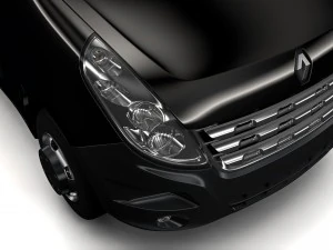 renault master l4h3 van 2010 3D Model