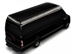 renault master l4h3 van 2010 3D Model
