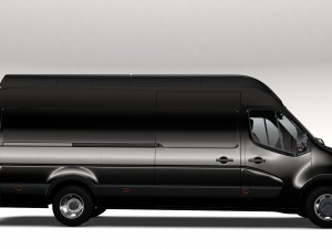 renault master l4h3 van 2010 Modelo 3D