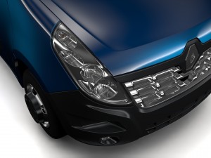 renault master l4h3 van 2017 Modelo 3D