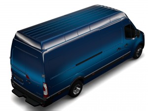 renault master l4h3 van 2017 Modelo 3D