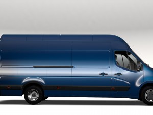 renault master l4h3 van 2017 Modelo 3D