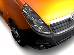 vauxhall movano l3h2 van 2016 Modelo 3D