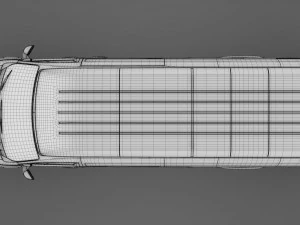 vauxhall movano l4h3 van 2016 3D Model