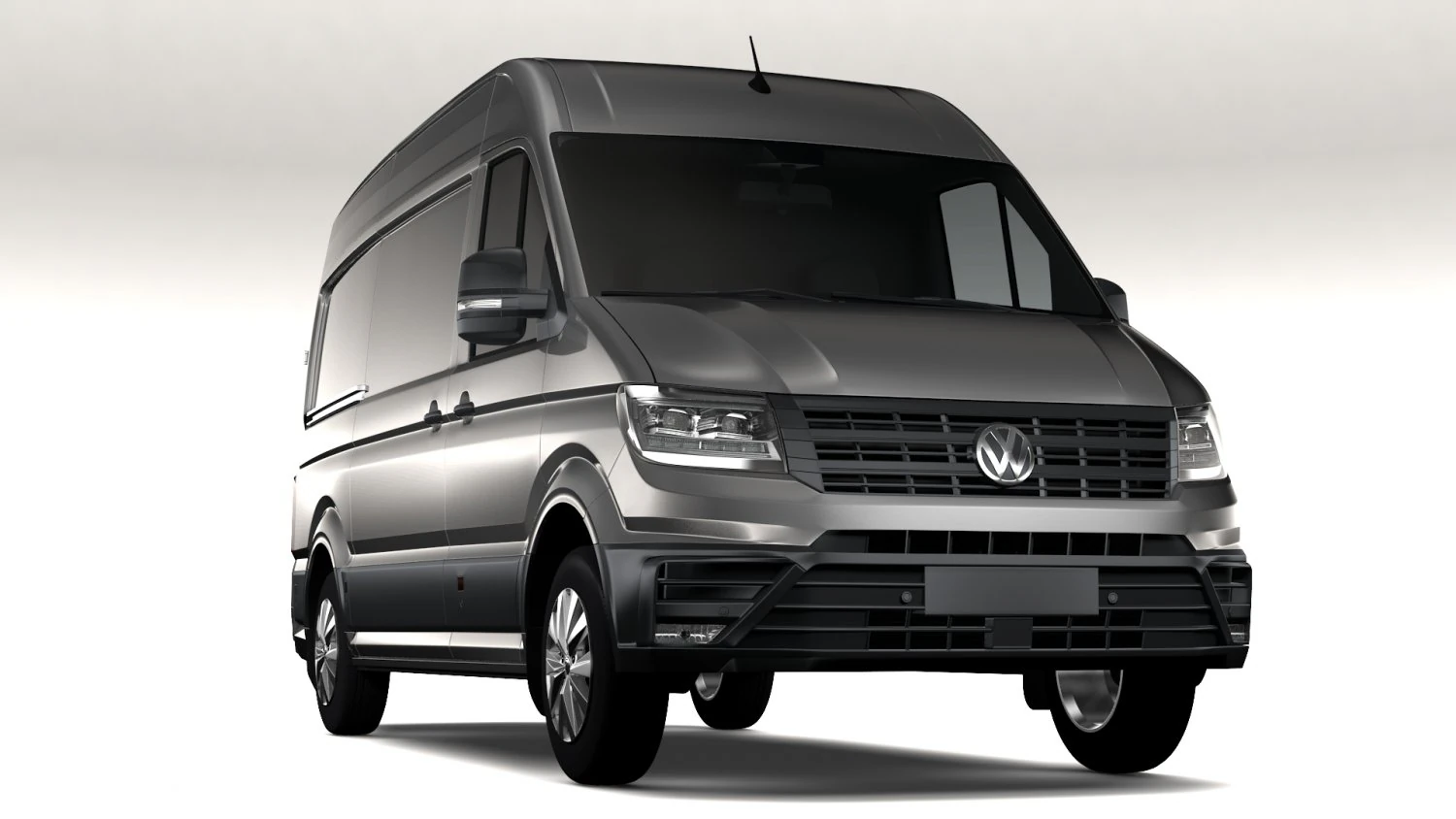 wv crafter van l2h2 2017 3D Model .c4d .max .obj .3ds .fbx .stl .blend