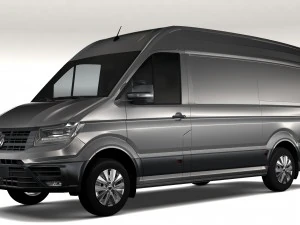 wv crafter van l2h2 2017 3D Model