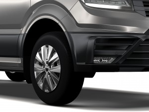 wv crafter van l2h2 2017 Modello 3D