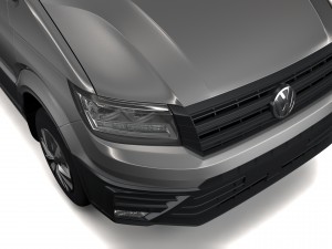 wv crafter van l2h2 2017 Modello 3D