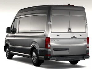 wv crafter van l2h2 2017 3D Model