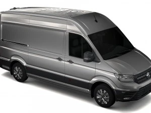wv crafter van l2h2 2017 3D Model