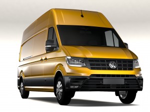 wv crafter van l3h3 2017 3D 모델