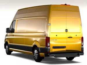 wv crafter van l3h3 2017 3D Model