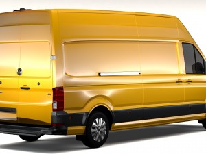 wv crafter van l3h3 2017 3D 모델
