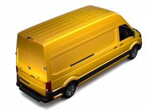 wv crafter van l3h3 2017 3D 모델