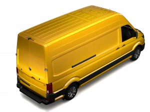 wv crafter van l3h3 2017 3D Model