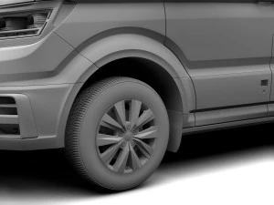 wv crafter van l3h3 2017 3D Model