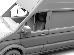 wv crafter van l3h3 2017 3D 모델