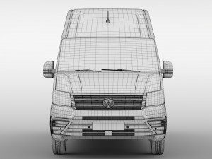 wv crafter van l3h3 2017 3D 모델