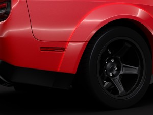 dodge challenger srt demon 2018 3D 模型