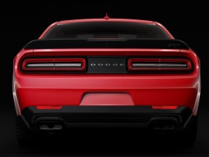 dodge challenger srt demon 2018 3D 模型