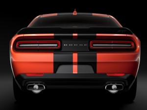dodge challenger srt hellcat go mangoo 2017 Modelo 3D